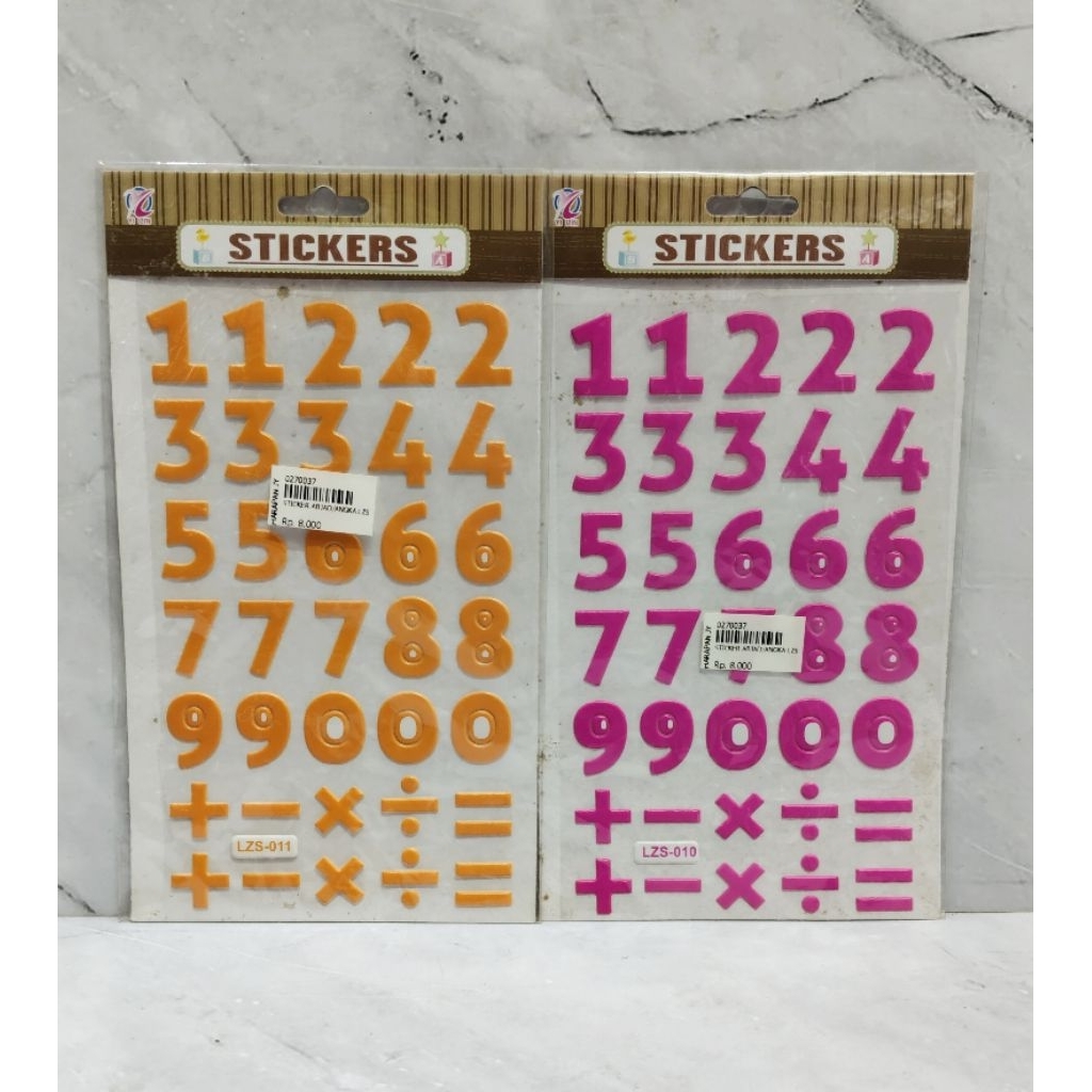 

STIKER ANGKA / STIKER TIMBUL / STIKER EDUKASI