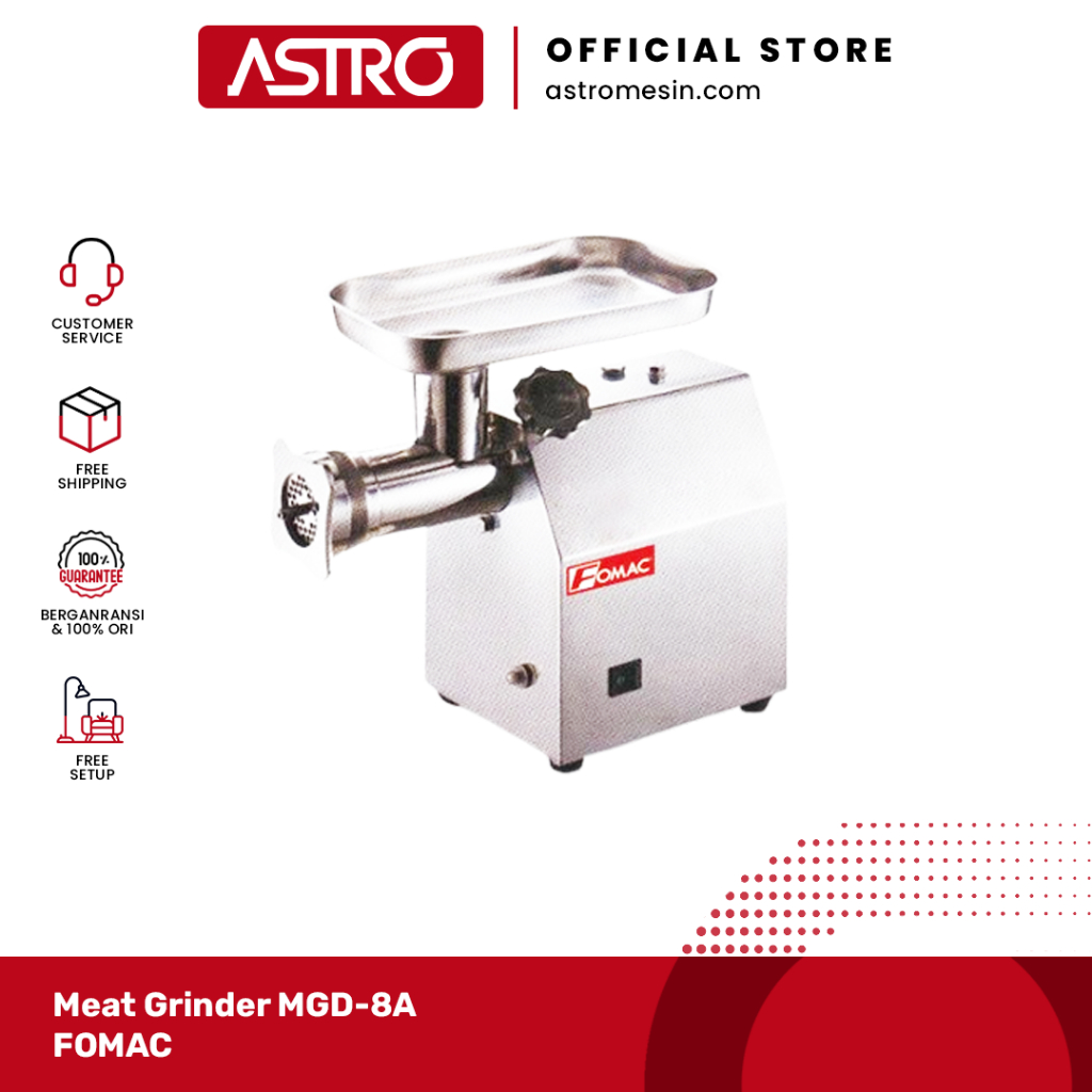 Meat Grinder Mesin Giling Daging/Penggiling Daging MGD-8A FOMAC