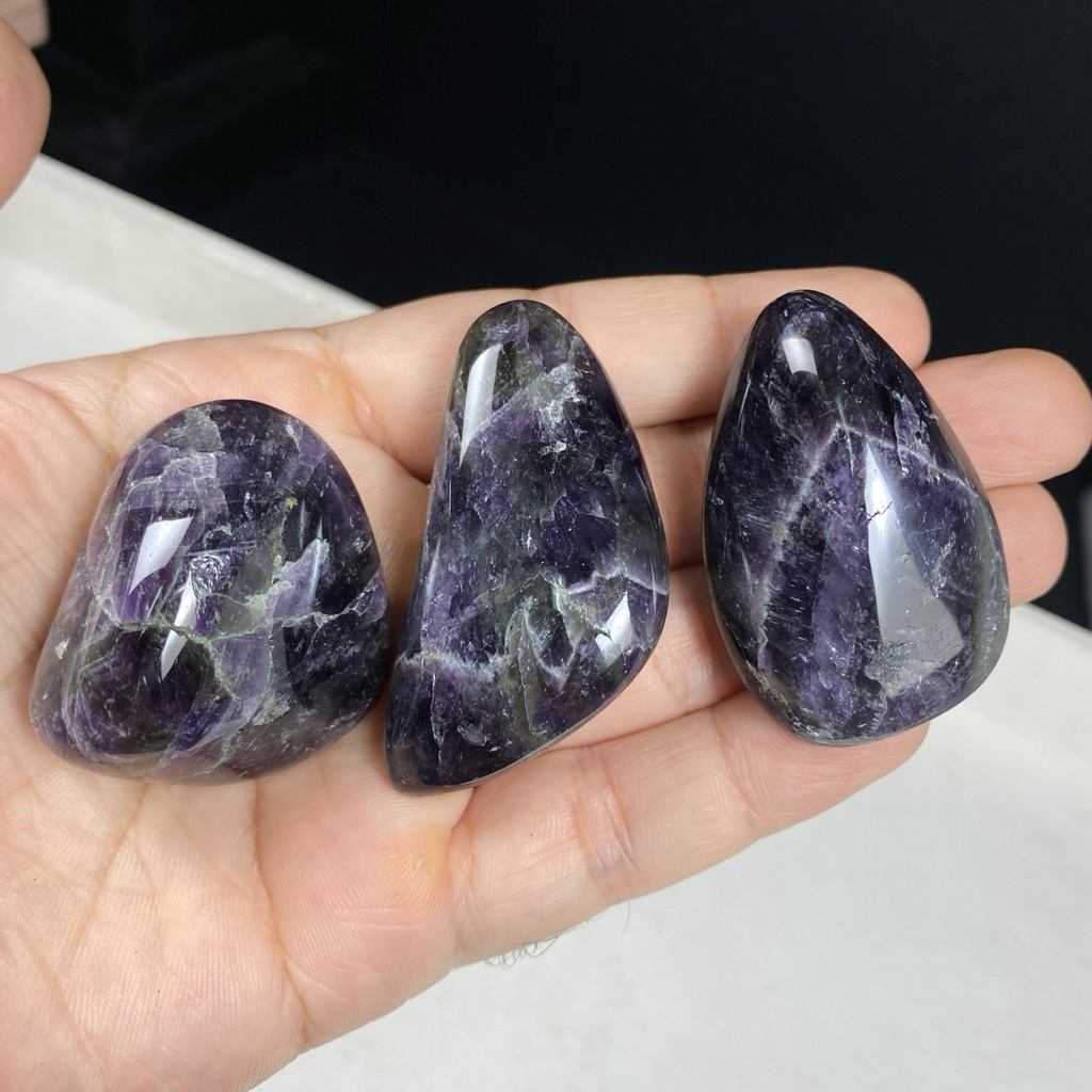 NATURAL Amethys - Kecubung Ungu Wulung - Bongkahan Amethyst Wulung