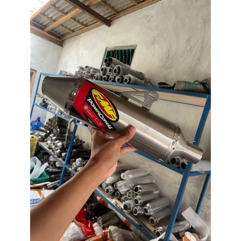 Canister FMF Power Core4 Exhaust pipe 38mm For motorcycle Ksr Crf KLx