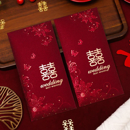 

angpao kertas wedding sangjit teapai motif bunga kupu kupu amplop sangjit bese wishes