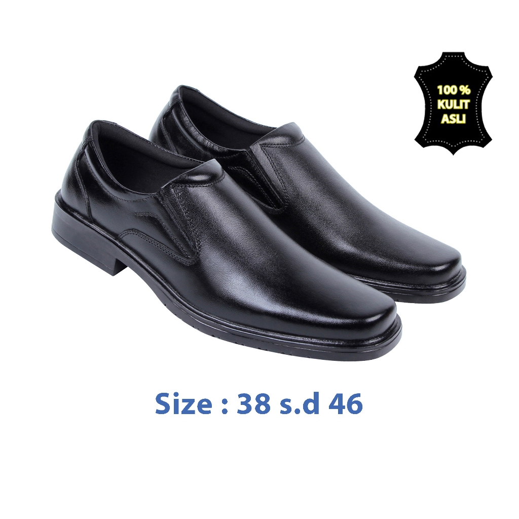 Zeintin - Sepatu Pria Kulit Sapi Sepatu Kerja Kasual Sepatu Pria Zeintin Original AJ