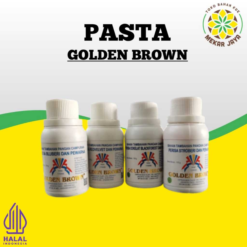

Pasta Golden Brown 100gr ALL Variant / Perisa Golden Brown 100g