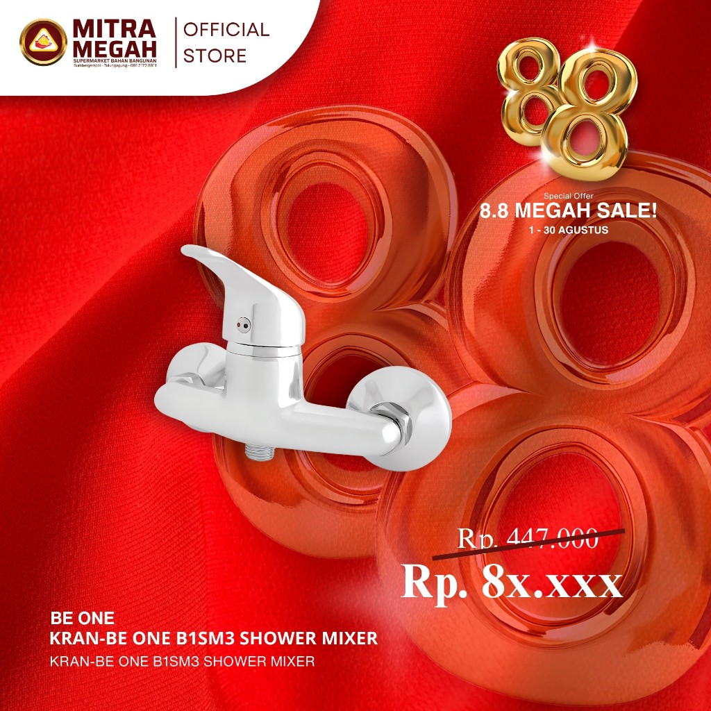 KRAN-BE ONE B1SM3 SHOWER MIXER