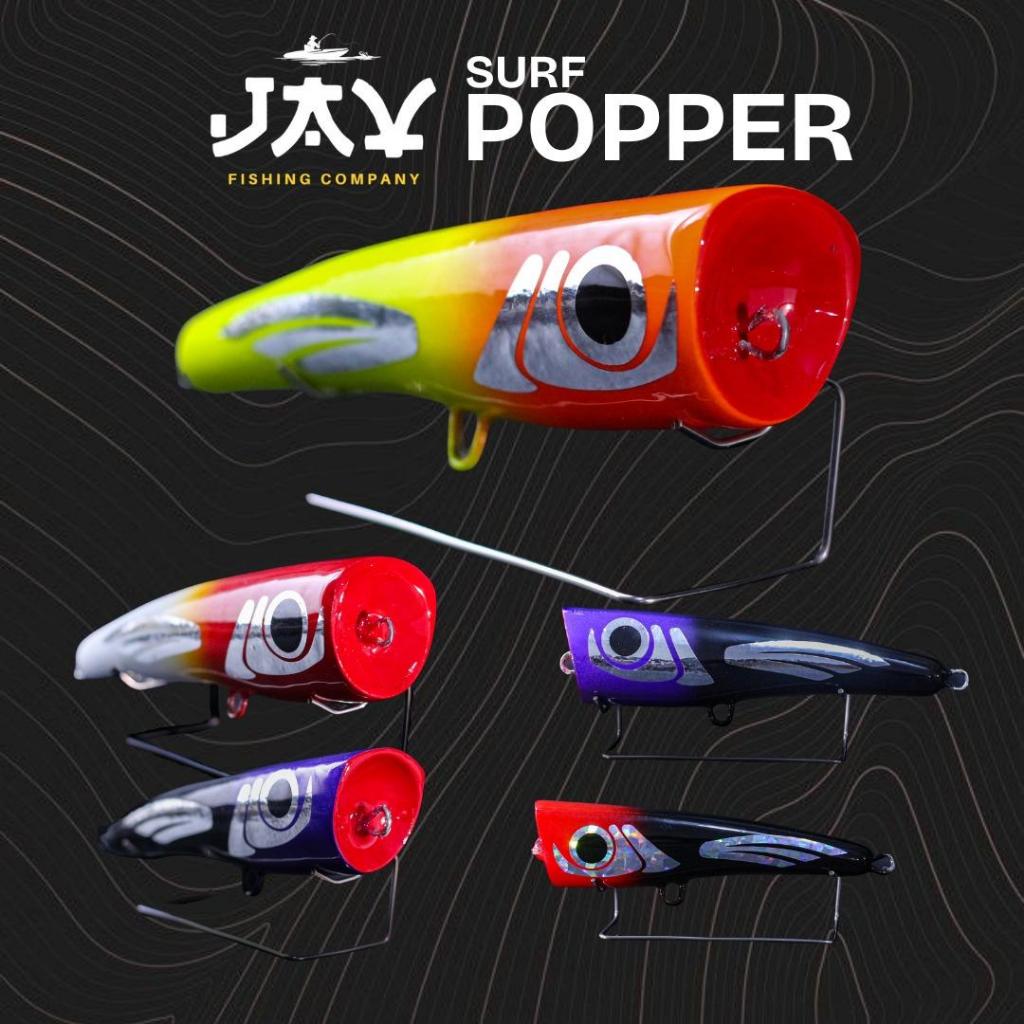 Surf Popper Umpan Casting Kayu Handmade