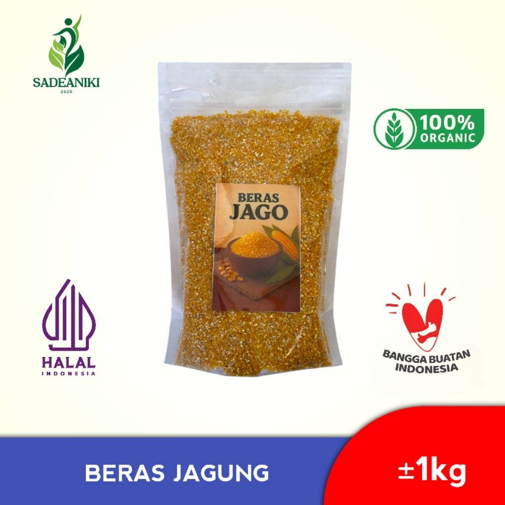 

Beras Jagung Instan Organik 1 kg | Makanan Sehat Tradisional
