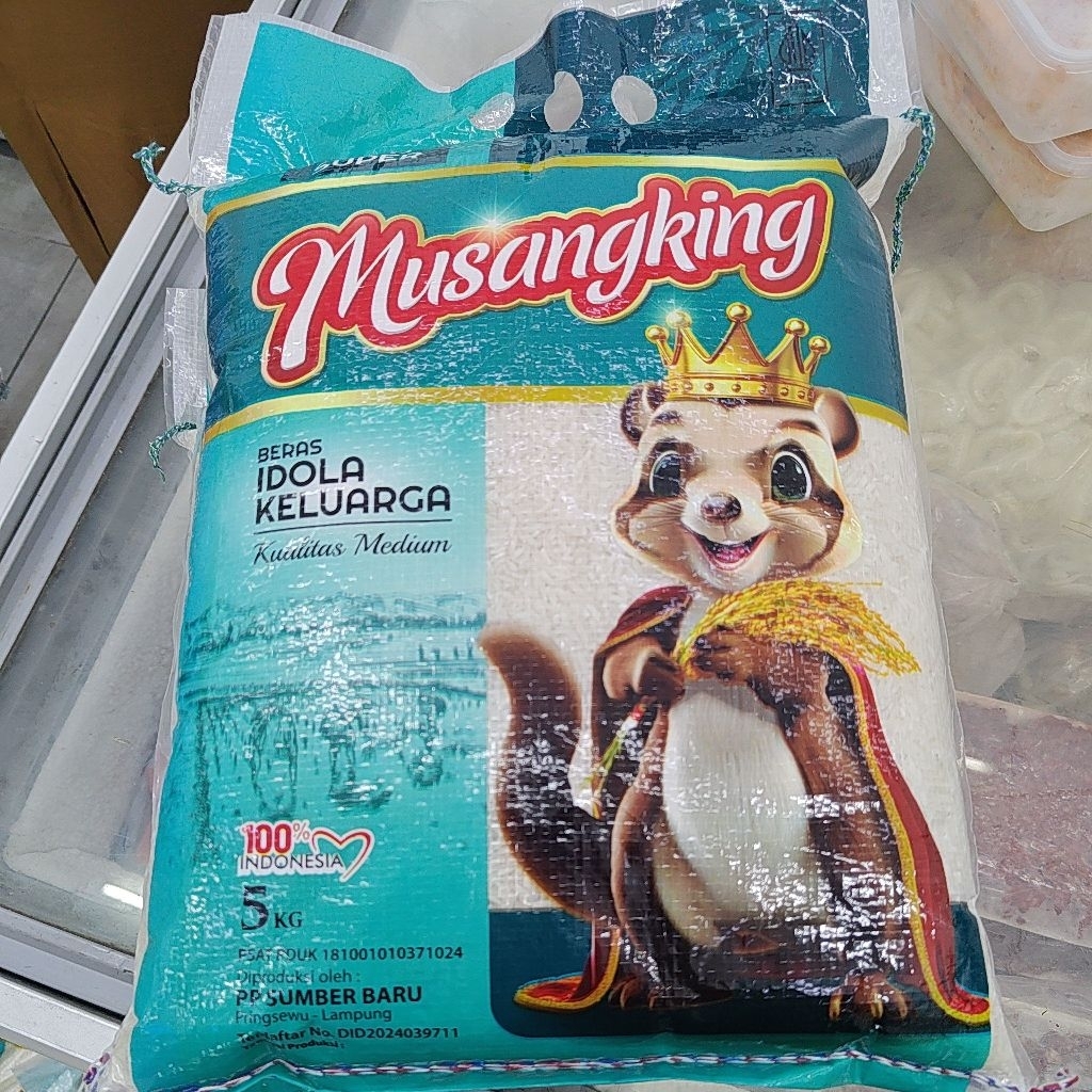 

BERAS MUSANGKING KEMASAN 5kg
