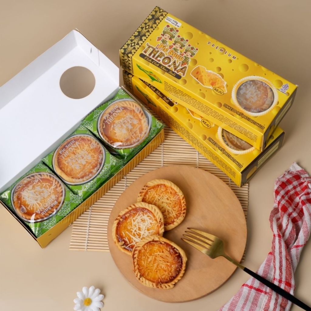 

Pie Susu Keju Theona Oleh Oleh Khas Bali || ORIGINAL HALAL Pie Cheese
