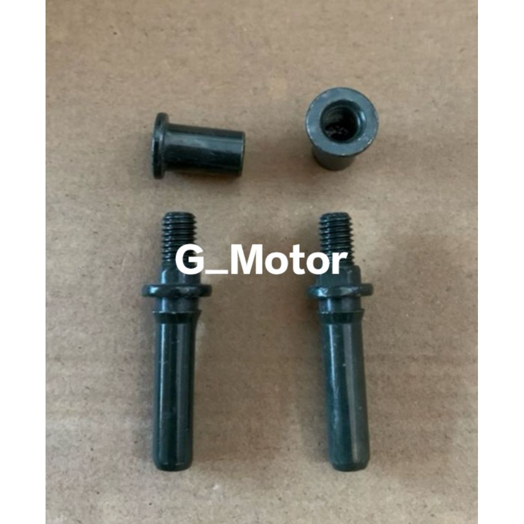 As + Mur Kalifer Kaliper Kampas Cakram Depan / Baut Karet Usu Supra, Supra X 125 / Baut Tahanan Kali