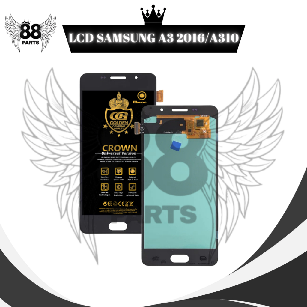 LCD SAMSUNG A3 2016 / A310 TOUCHSCREEN FULL SET / LCD COMPLETE ORIGINAL LCD