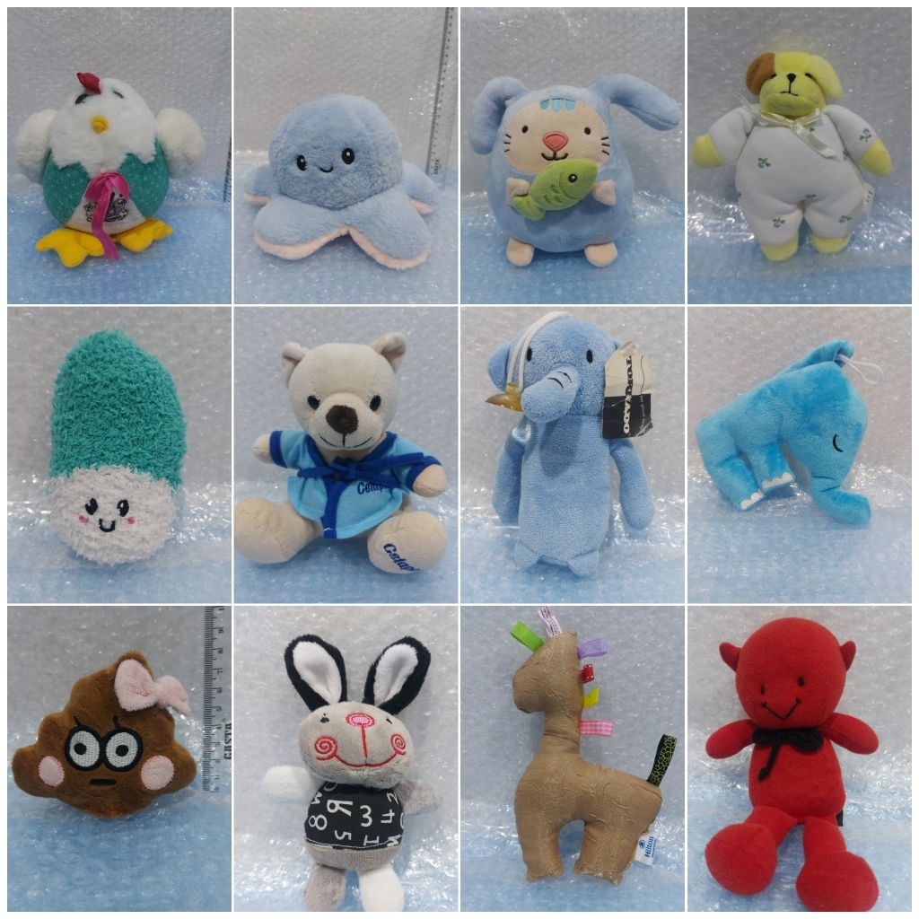 boneka anak prelove,  sisa import, new tag, like new bersih mulus, baby stuff
