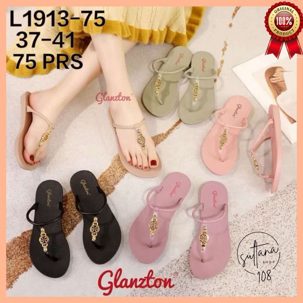 Sandal Jelly Glanzton L1913 Sandal Jepit Tali TORYBUC Terbaru