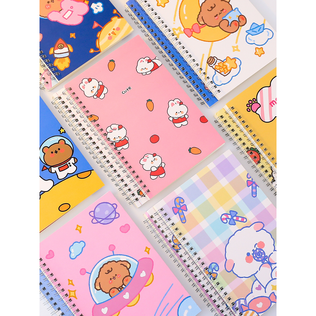 

Buku Tulis A5 Motif Poodle Bear Rabbit Bunga Daisy Trendy