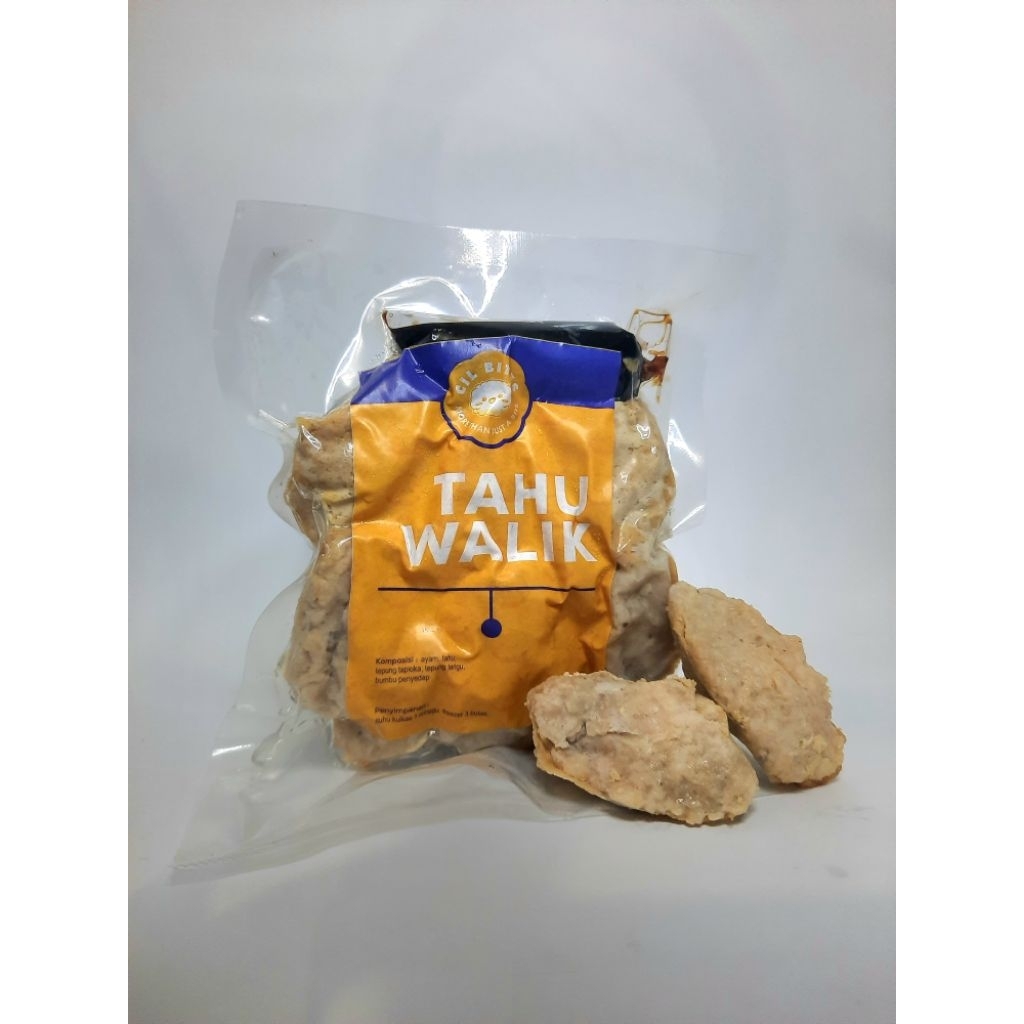 

Tahu walik ayam cemilan enak kemasan vakum frozen food kecap cengek pedas