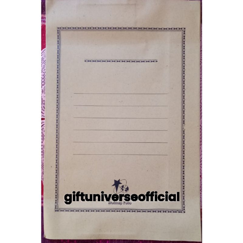 

Stofmap Folio / Map Warna Kuning