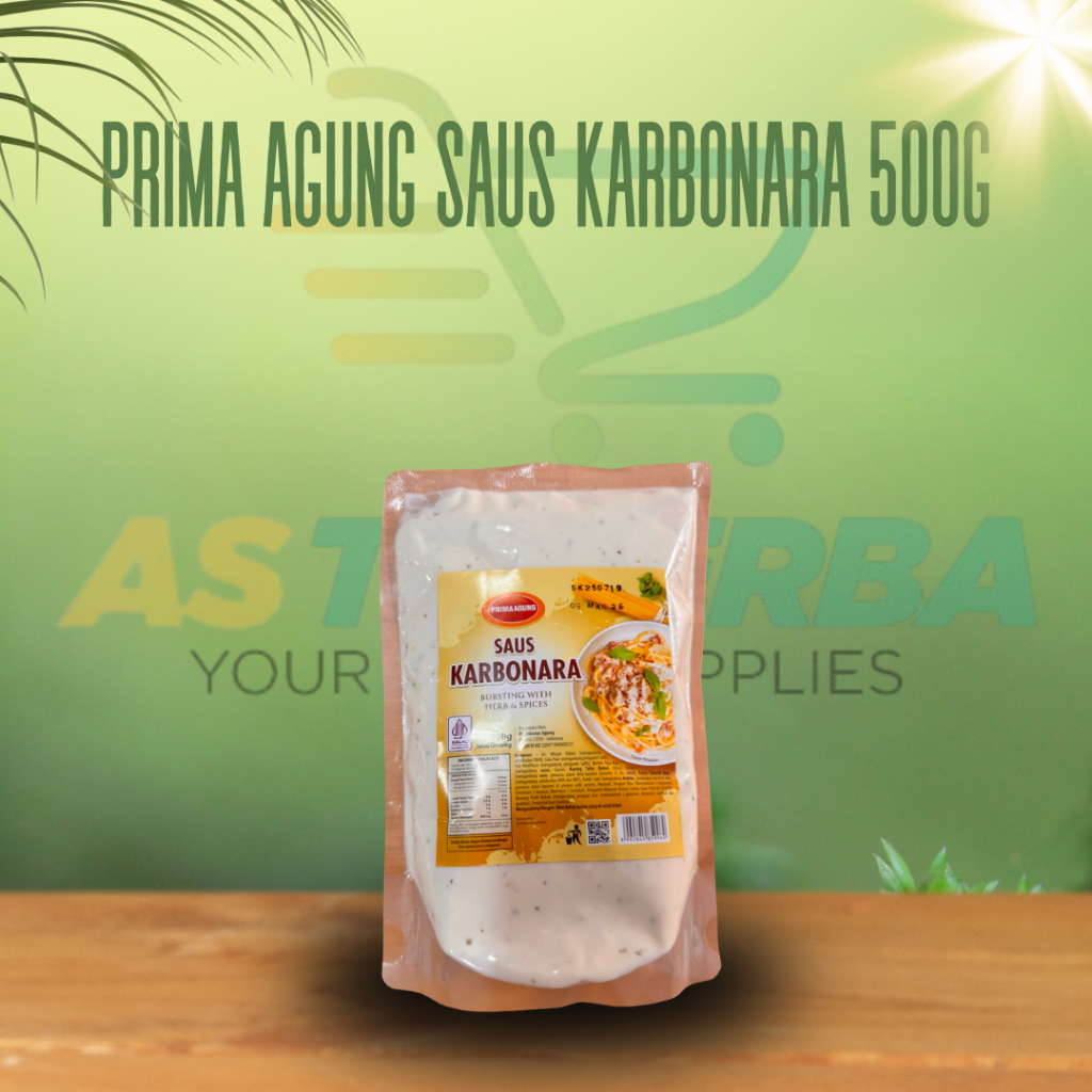 

Prima Agung Saus Karbonara 500g