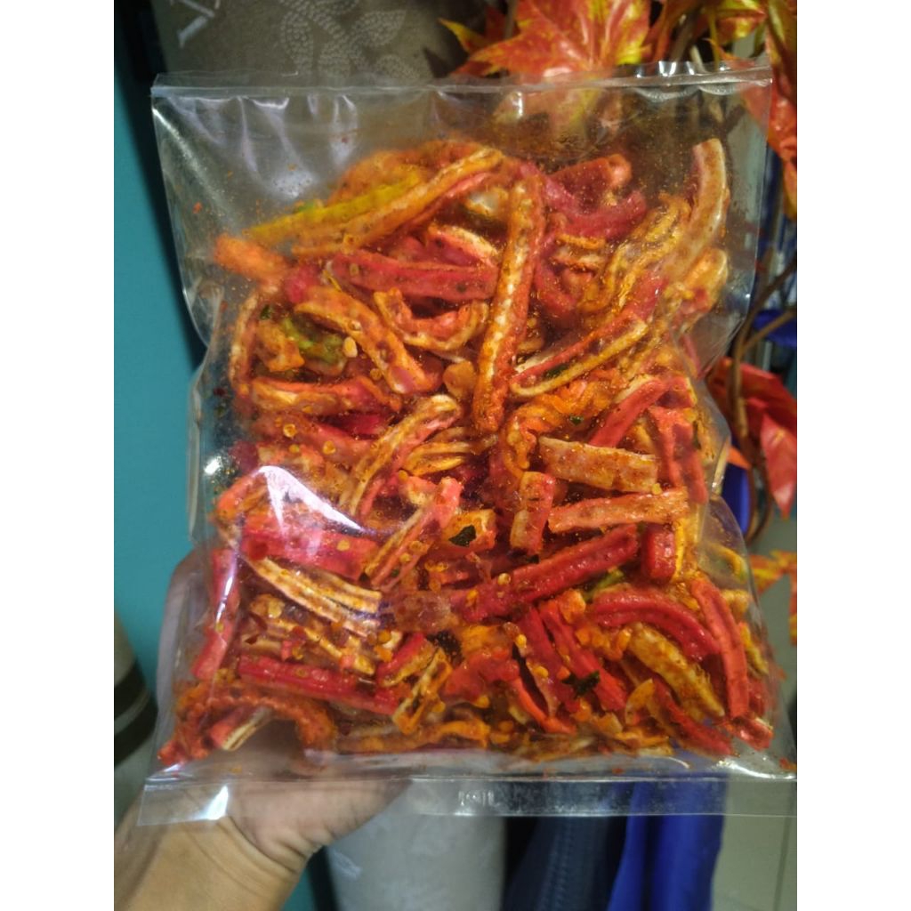 

seblak kerupuk jaat beton pedas viral terenak kemasan 250 gram / 1/4 kg