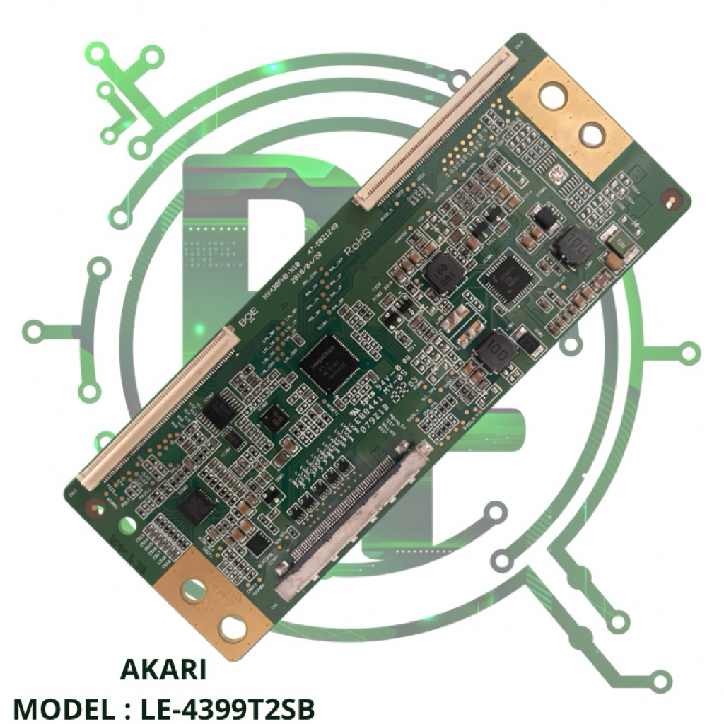 TCON T-CON TICON BOARDTV LED AKARI LE4399T2SB LE 4399T2SB LE 4399T2 SB LE-4399T2SB