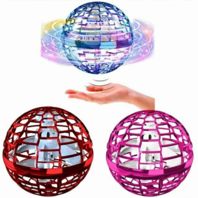 Bola Terbang Ufo Mainan Bola Ufo Terbang Dengan Lampu Led Drone