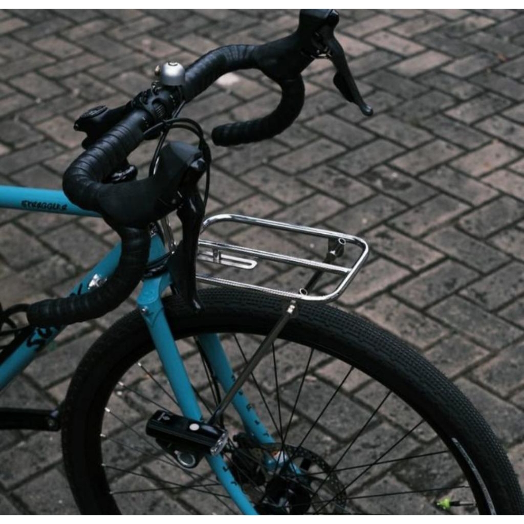 RUCK RACK RAK DEPAN SEPEDA STAINLESS STEEL CHILLIN