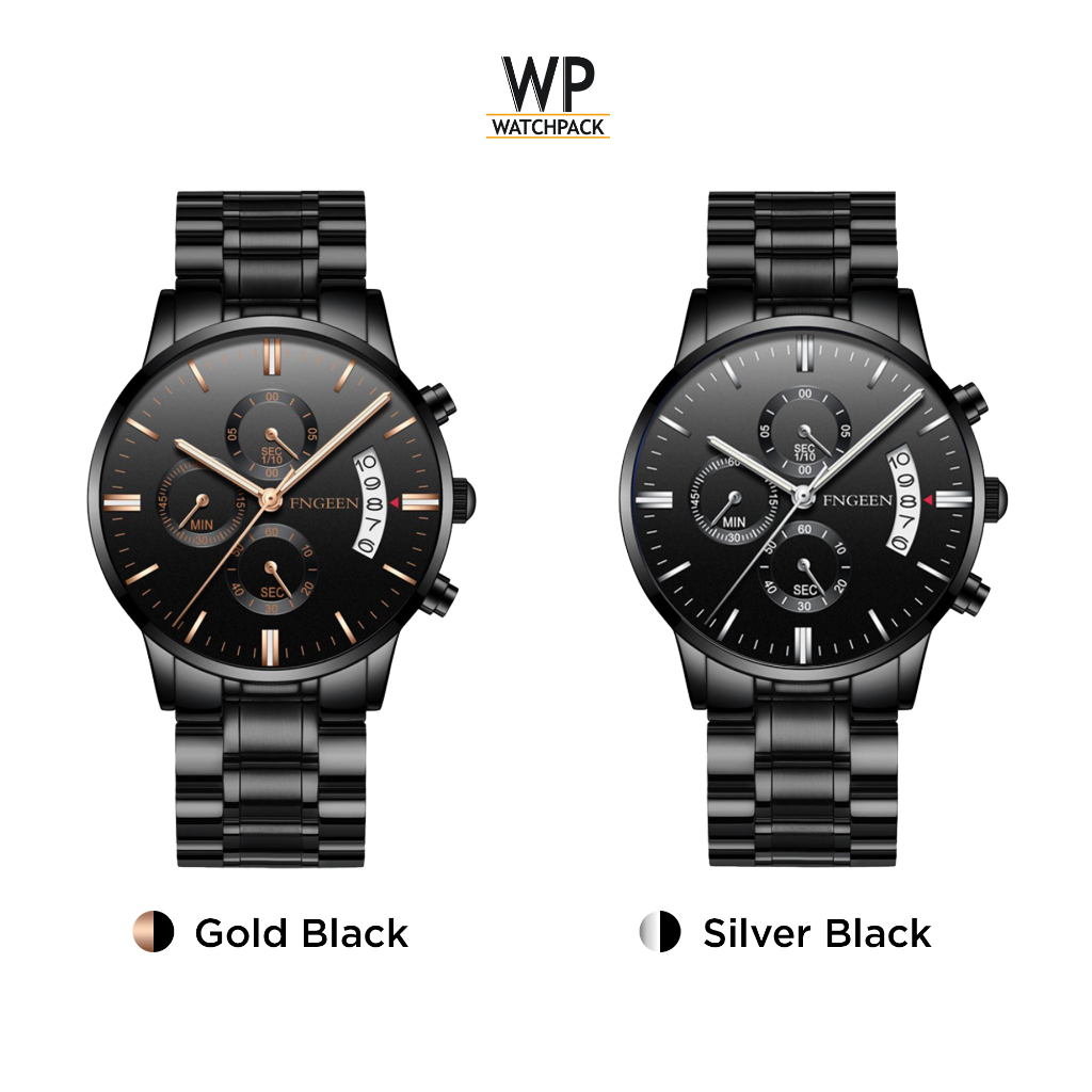 Big Promo Hot Product Jam Tangan Pria Original Impor Fngeen Vava Voom Tahan Air Dengan 3 Kronograf