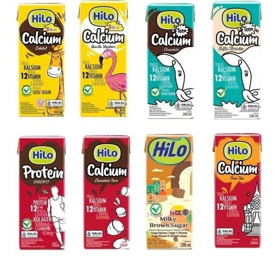 

[oddsolshop] pekanbaru/Hilo Calcium Drink 200ml