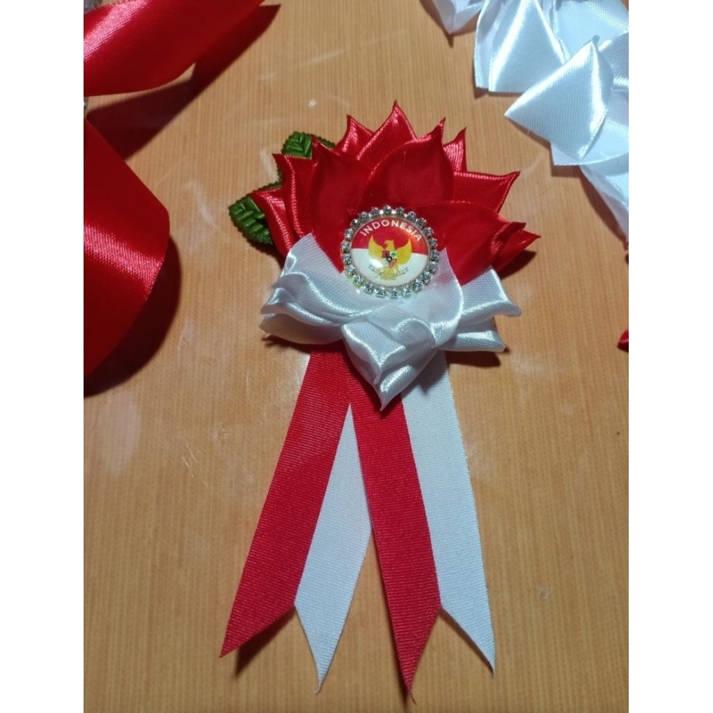 READY STOCK BROS MERAH PUTIH PIN LOGO GARUDA