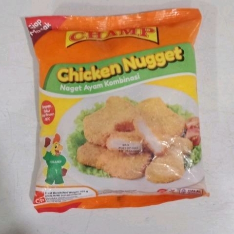 

Champ nuget ayam 250gr naget ayam