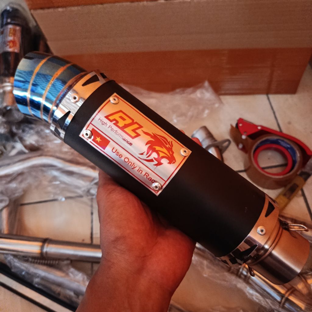 RL RED LEO EXHAUST RACING LC135 51MM