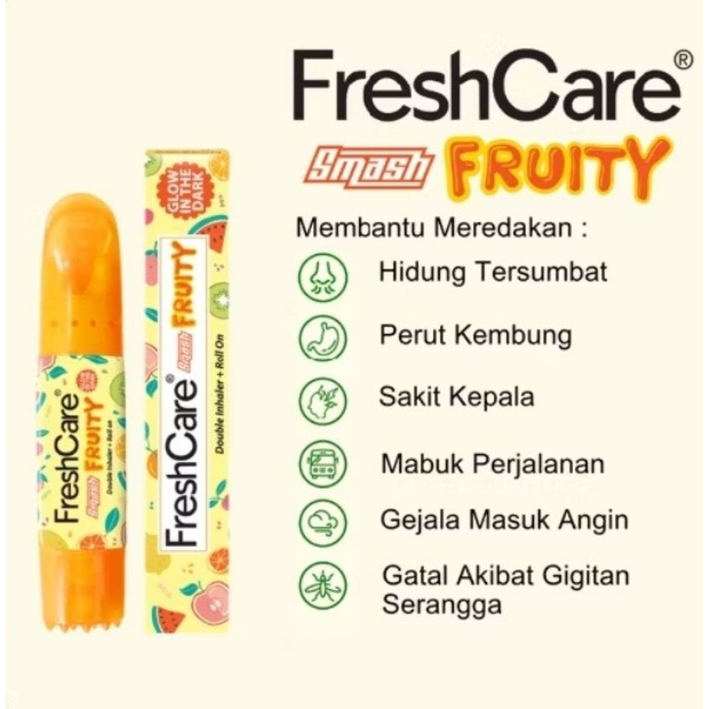 Freshcare smash fruity inhaler freshcare sajah