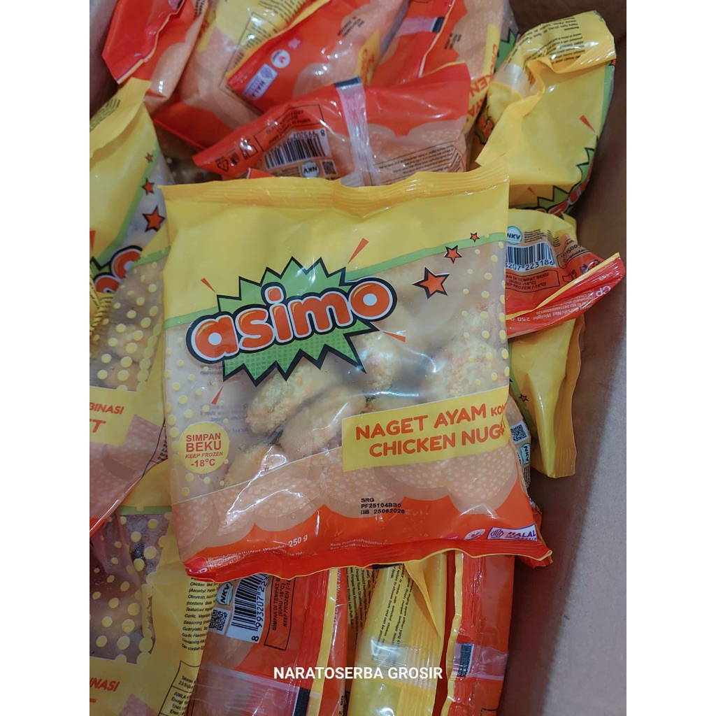 

ASIMO Nugget Ayam Kombinasi 250gr