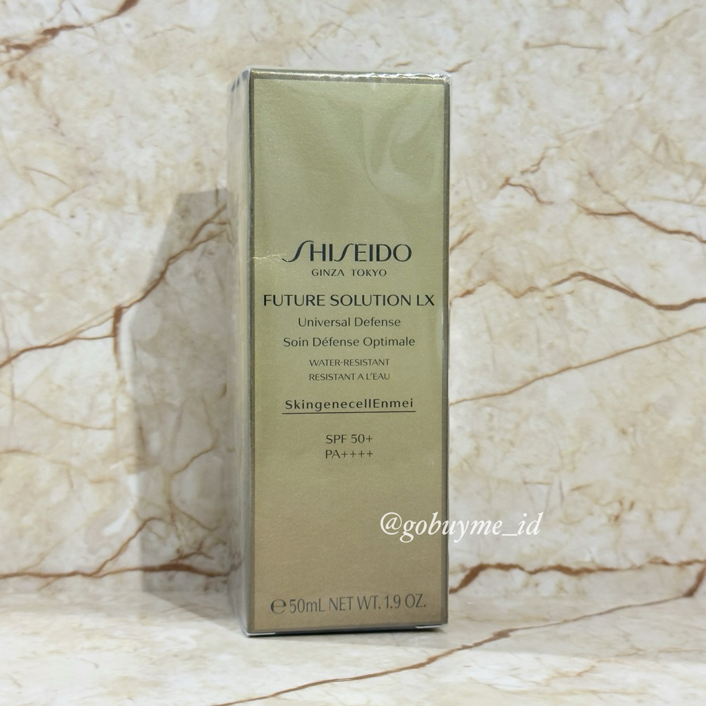 New - BPOM Shiseido Future Solution LX Universal Defense SPF50