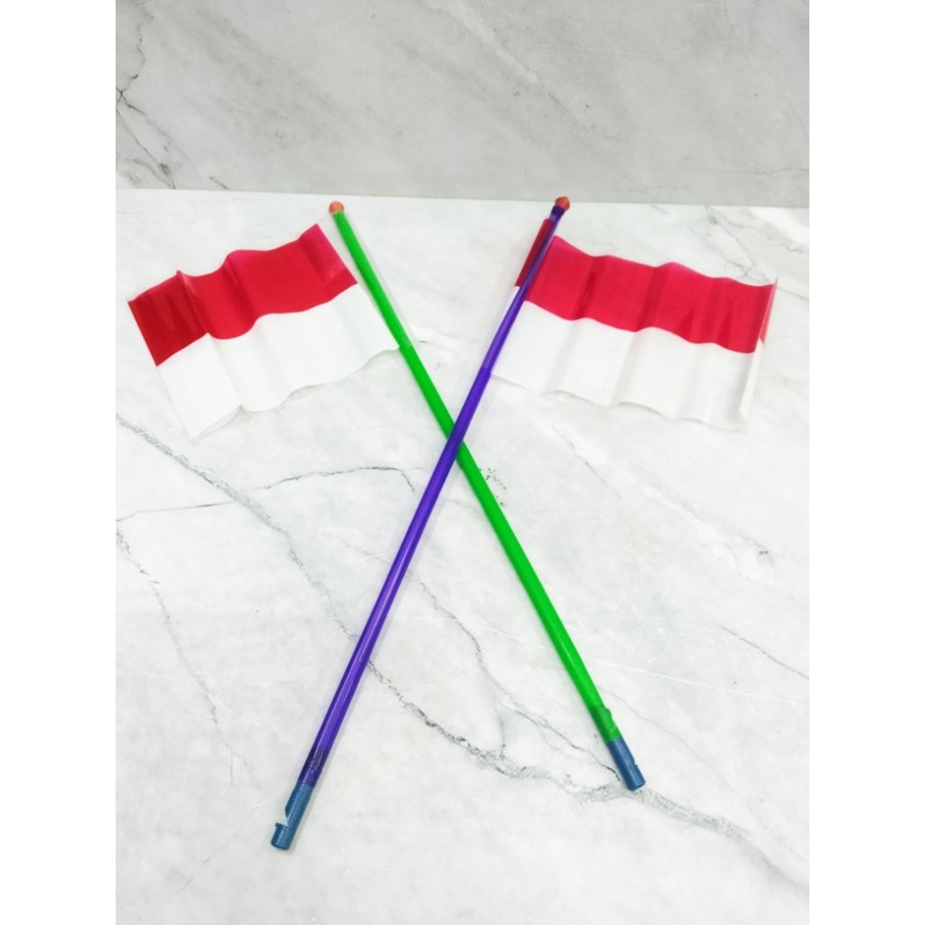 BENDERA PLUIT / BENDERA PLASTIK / BENDERA MERAH PUTIH PLASTIK