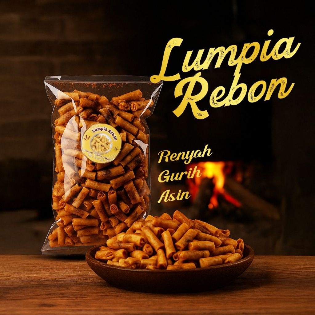 

Lumpia udang tradisional khas tangerang renyah gurih