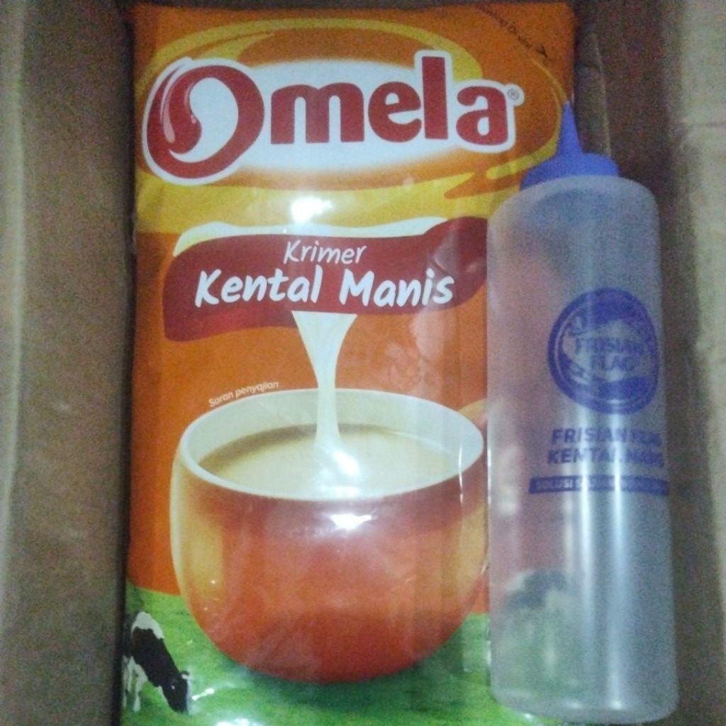 

Frisian flag omela bullky kental manis 5kg 1 karton/isi 2pcs (10kg) Free botol squish atau tumbler 2pcs (selama stock masih ada)