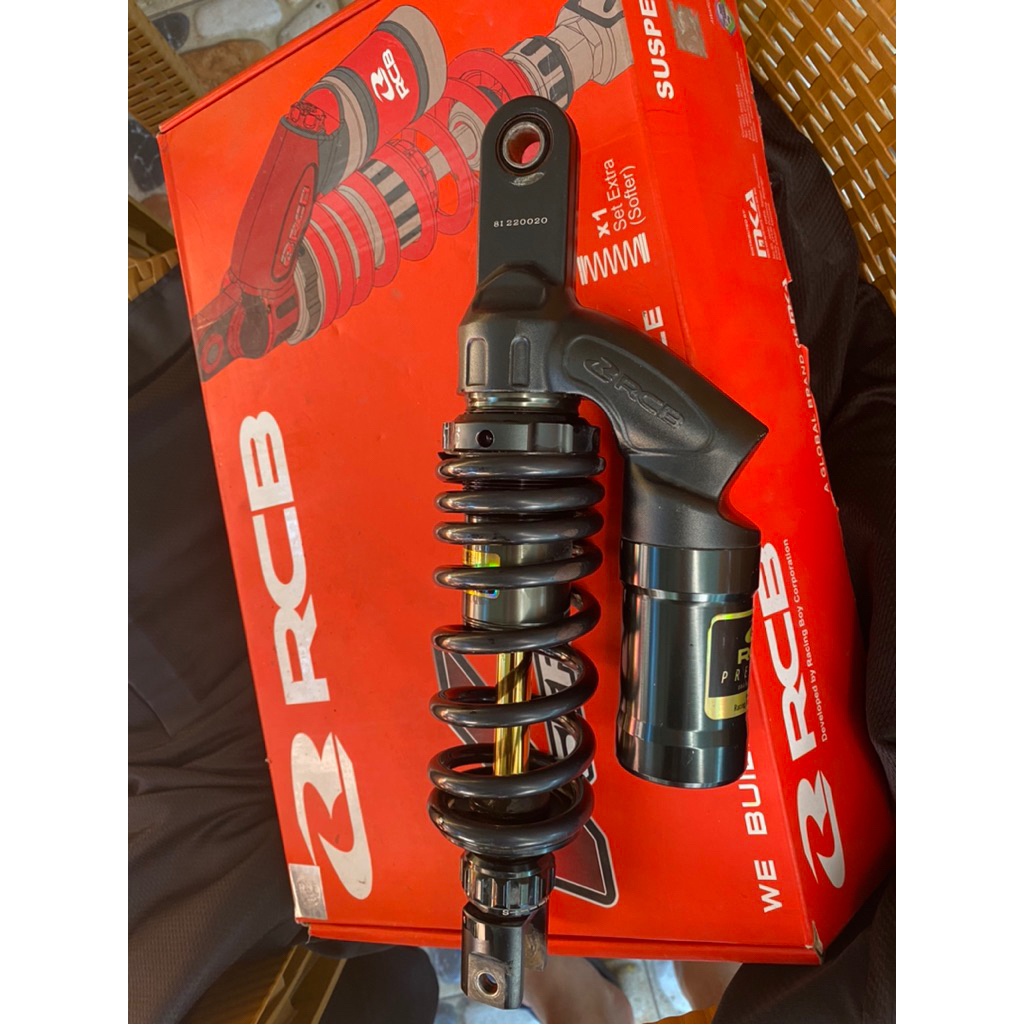 shock RCB matic V series as gold original ukuran 300mm
