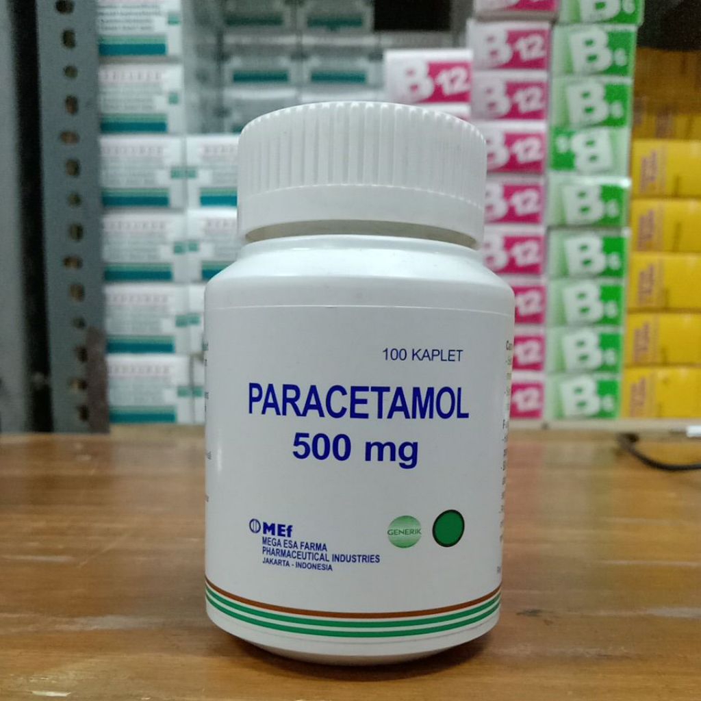 Paracetamol mef pot 1 pot isi 100 tablet