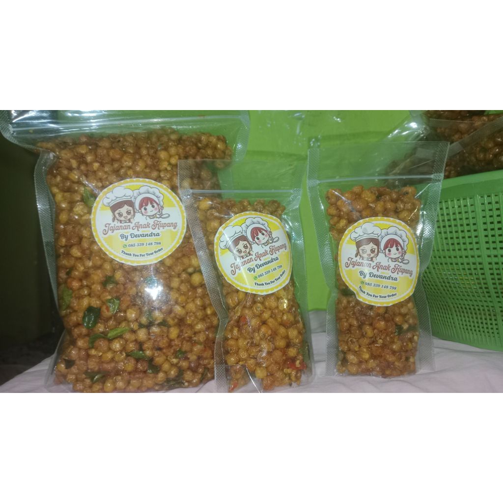 

Jagung goreng pedis khas kupang NTT