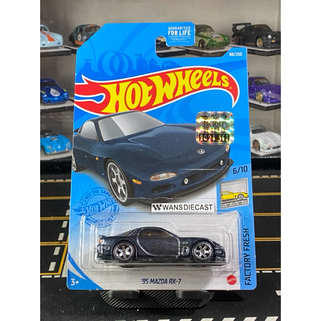 Hot Wheels Super Treasure Hunt 95 Mazda RX-7 Factory Sealed $TH TH$ STH THS JDM