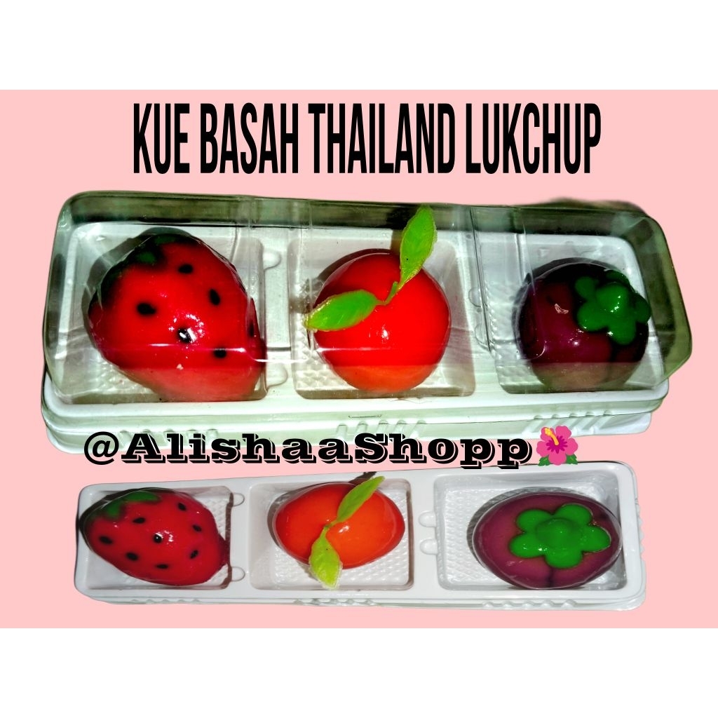 

Kue Basah Lukchup isi strawbery 3pcs