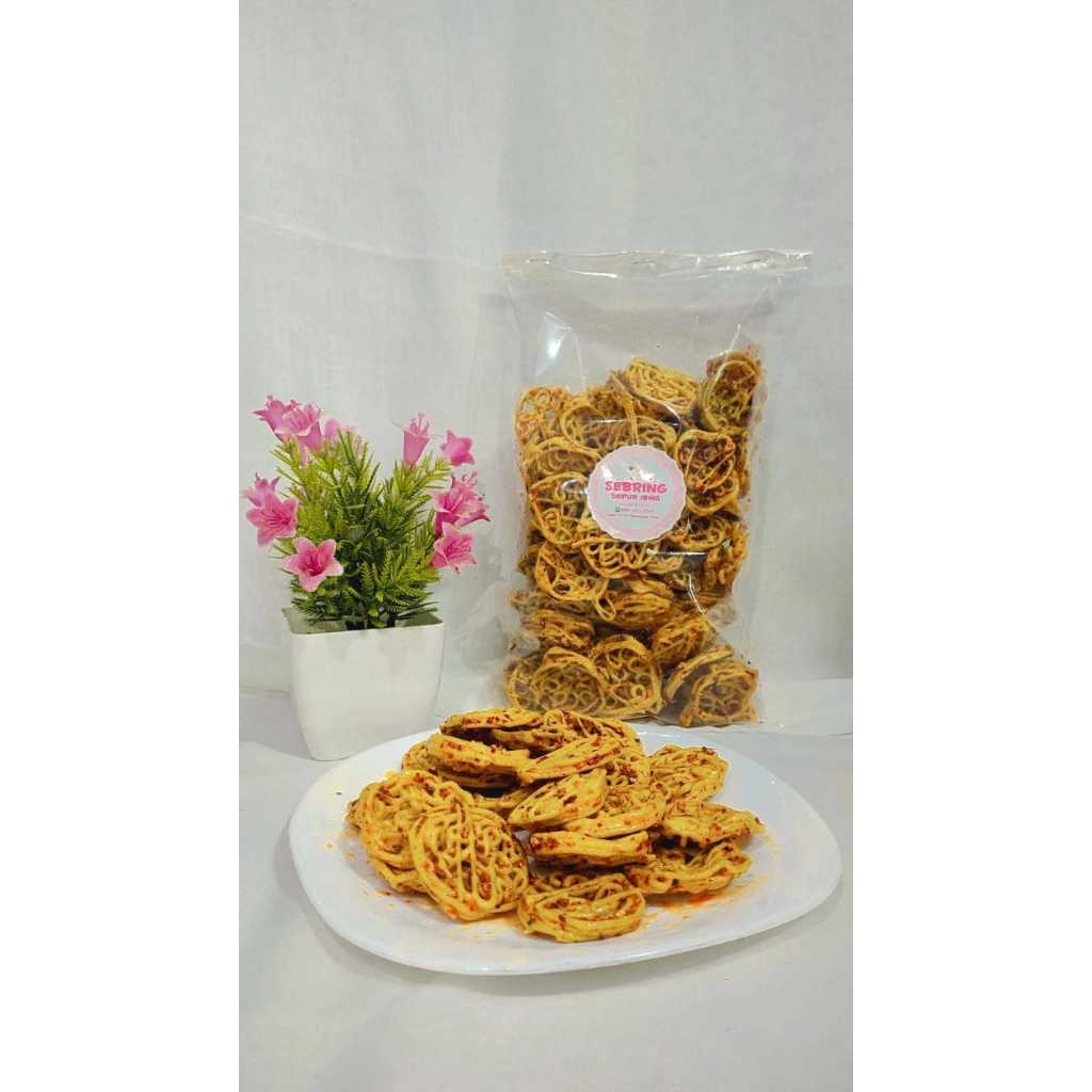 

SEBLAK KERING KRUPUK MIE DAUN JERUK/ KERUPUK MIE BANTAT/SEBRING JAJANAN VIRAL KHAS BANDUNG