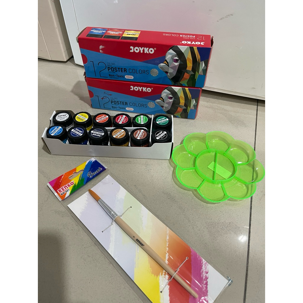 

New Joyko poster colors isi 12