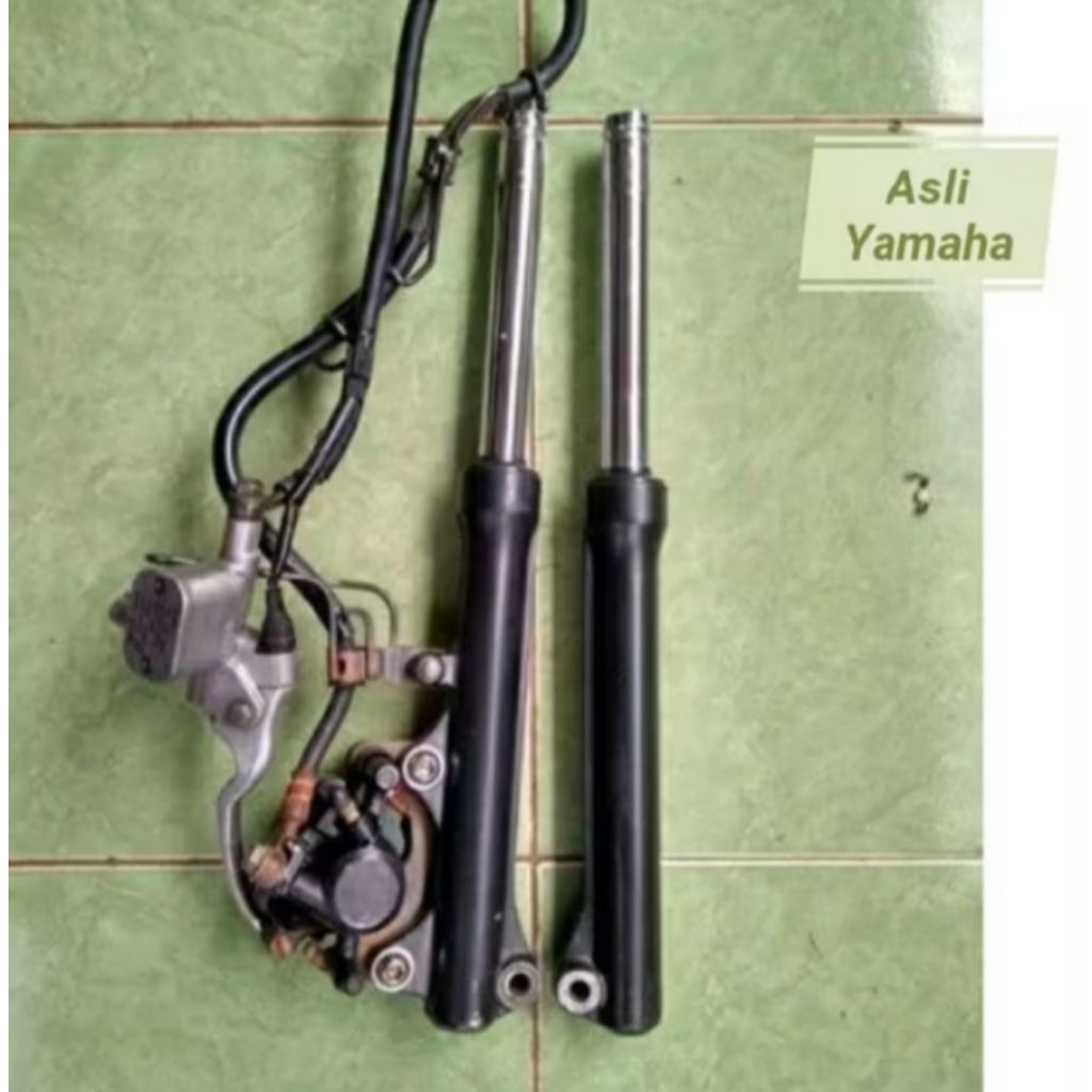 Sok Shock Depan+kaliper Yamaha Vega Zr/Jupiter Z Robot/Vega R New/Original Copotan