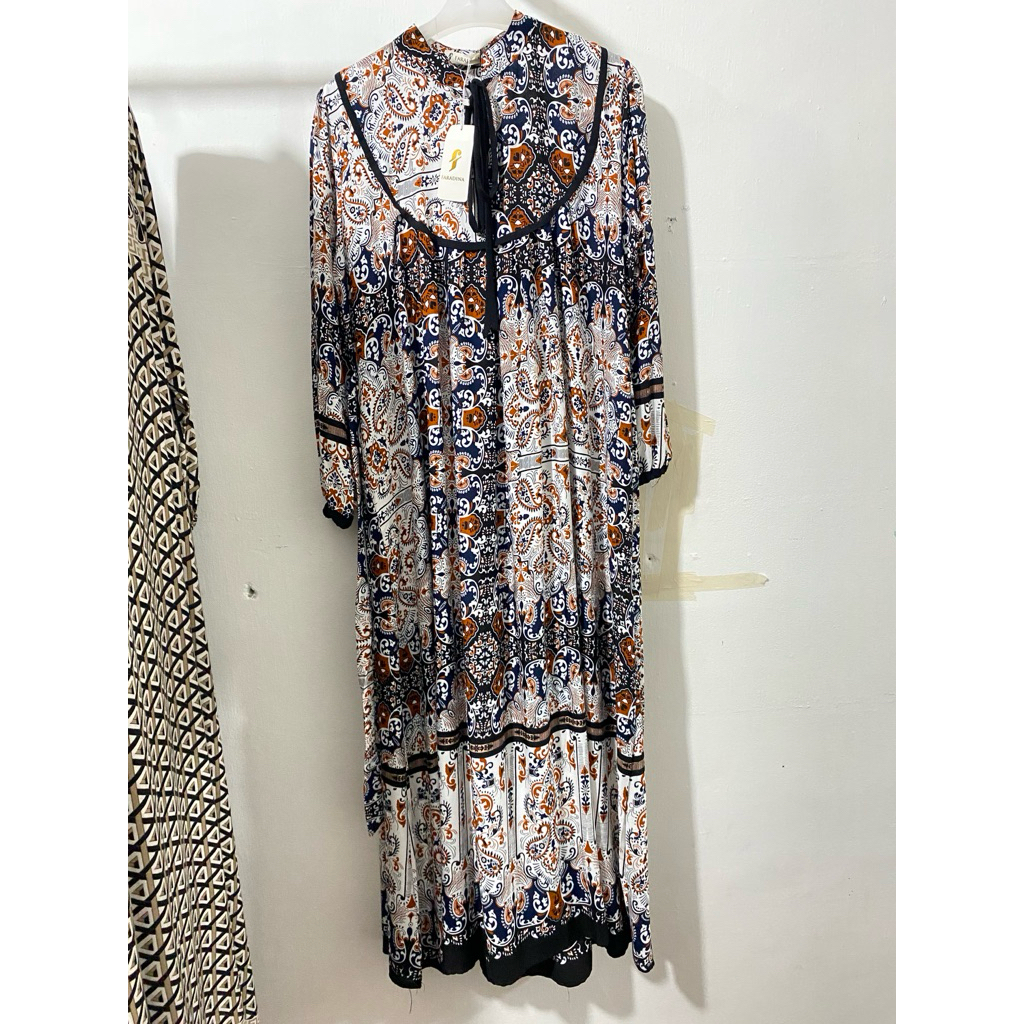 Gamis dress rayon premium Faradina