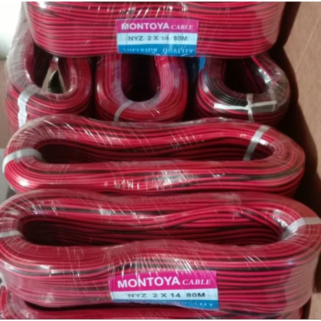 Kabel Serabut Montoya NYZ 2x14  permeter