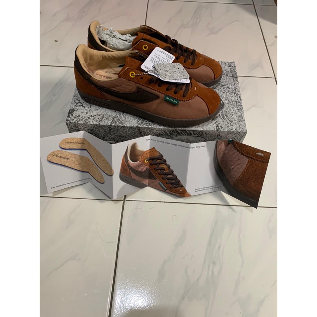 Sepatu Compass Tribune Divercity Sleman Size 41