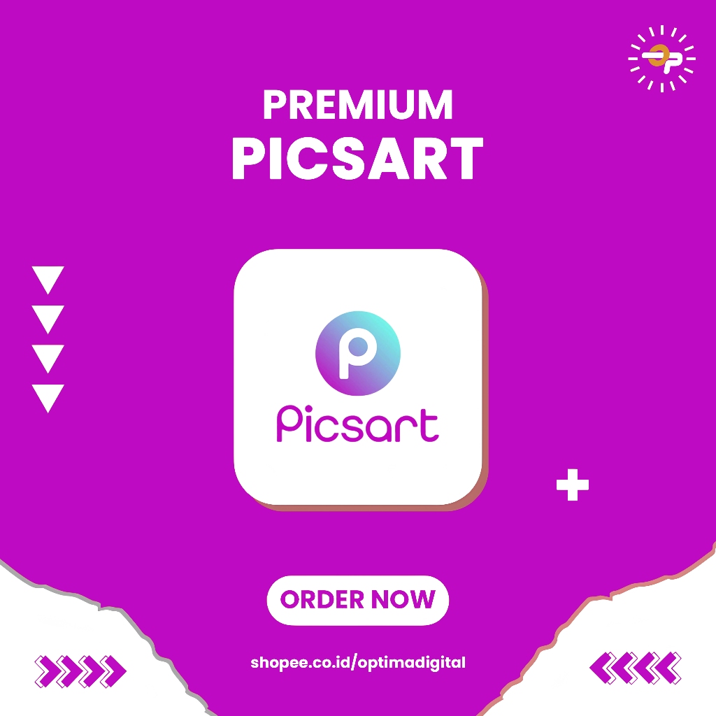 Picsart Gold+ Unlimited Features 1 Bulan Bisa Ganti Email 