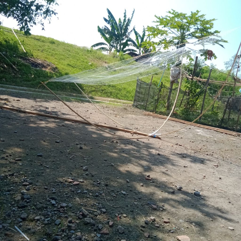 branjang anco jaring ikan nila 2in 2jari 0.30 2m-4.5m