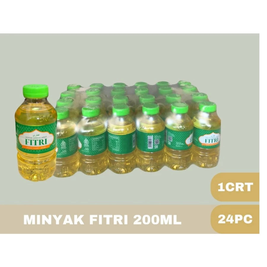 

Fitri Minyak Goreng 200 ML (1 Krat 24 botol) / 400 ML (1 Krat 12 botol)