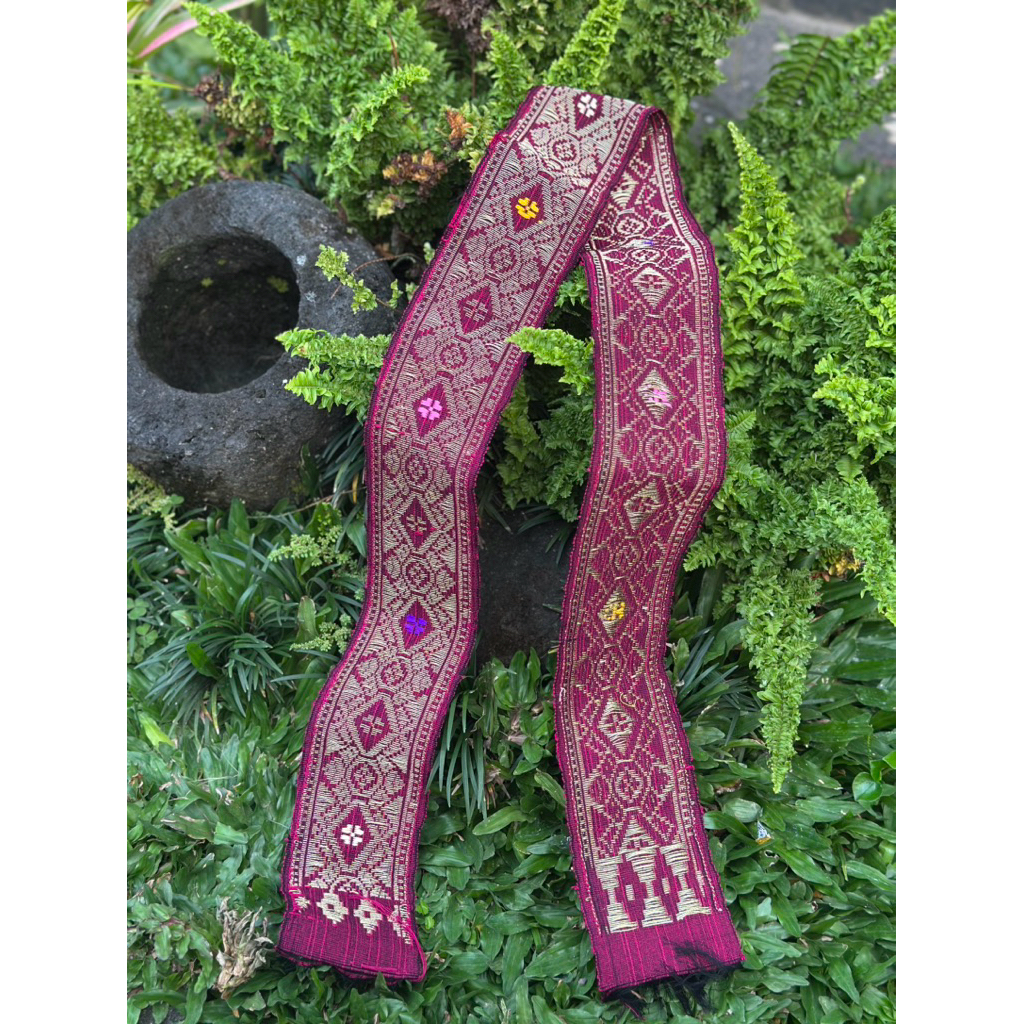 selendang songket bali / songket